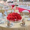 50 Elegant Dark Red Silk Roses: Ideal for Wedding Decor, Bouquets, Centerpieces, and DIY Projects